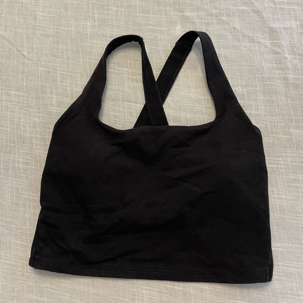 Old Navy Black Active Wear Top